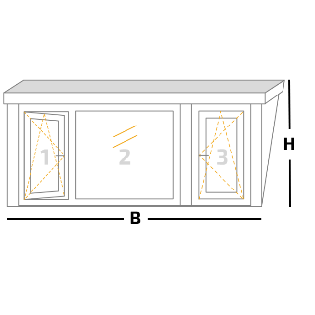 Nieuwbouw dakkapel + 2 draaikiepramen + 1 vastglas